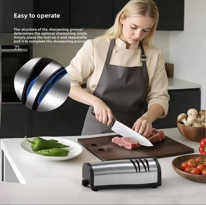 Rechargeable Automatic Electric Knife Sharpener