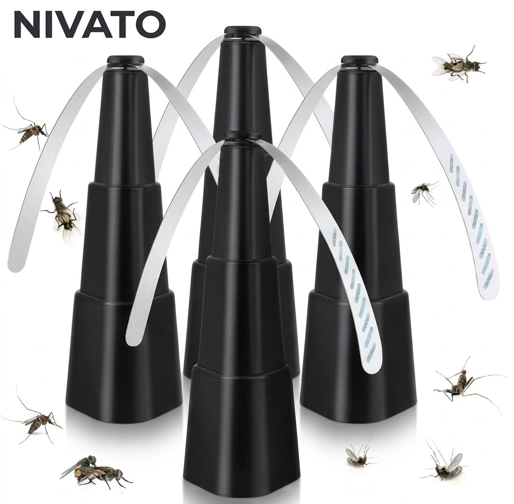 Fly Repellent Fan for Tables | Holographic Blades | Indoor & Outdoor Bug Repeller