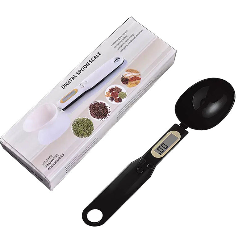 Digital Kitchen Spoon Scale 500g/0.1g Precision Electronic Measuring Spoon with Detachable Head for Food Ingredients