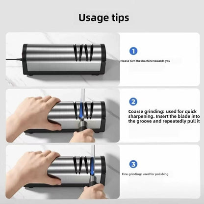 Rechargeable Automatic Electric Knife Sharpener